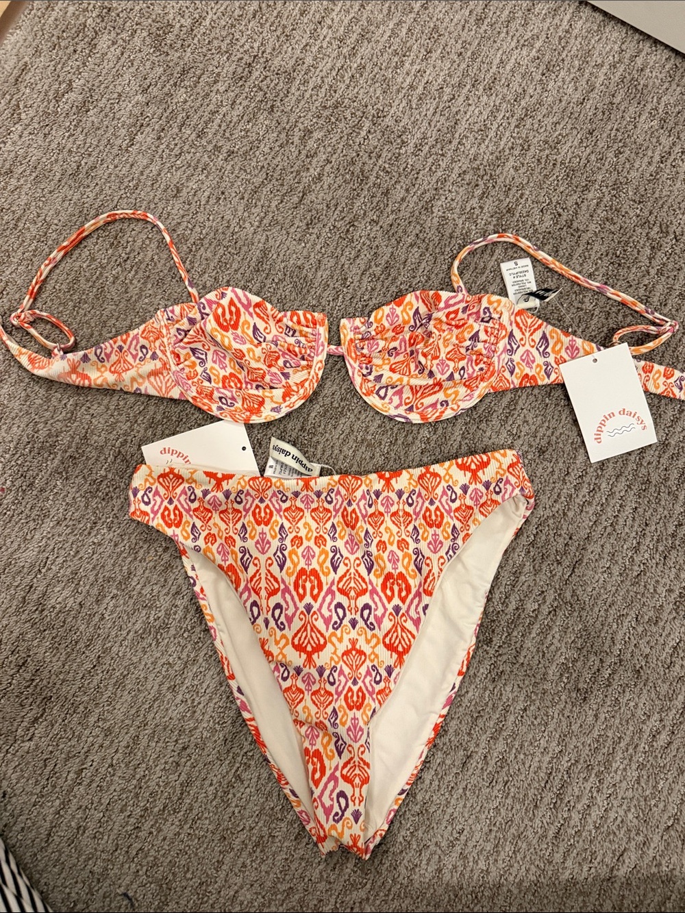 NWT- Dippin' Daisy's Marrakesh Underwire Bikini Set